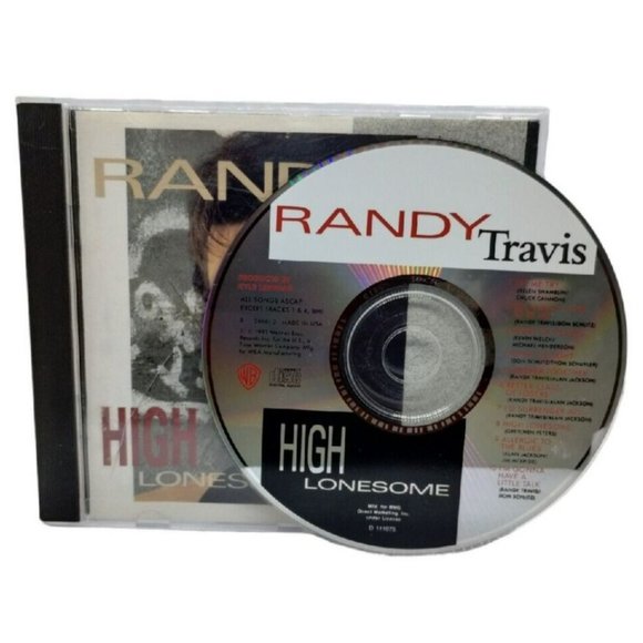 Other - Randy Travis High Lonesome Country Music CD 1992 Warner Bros Nashville